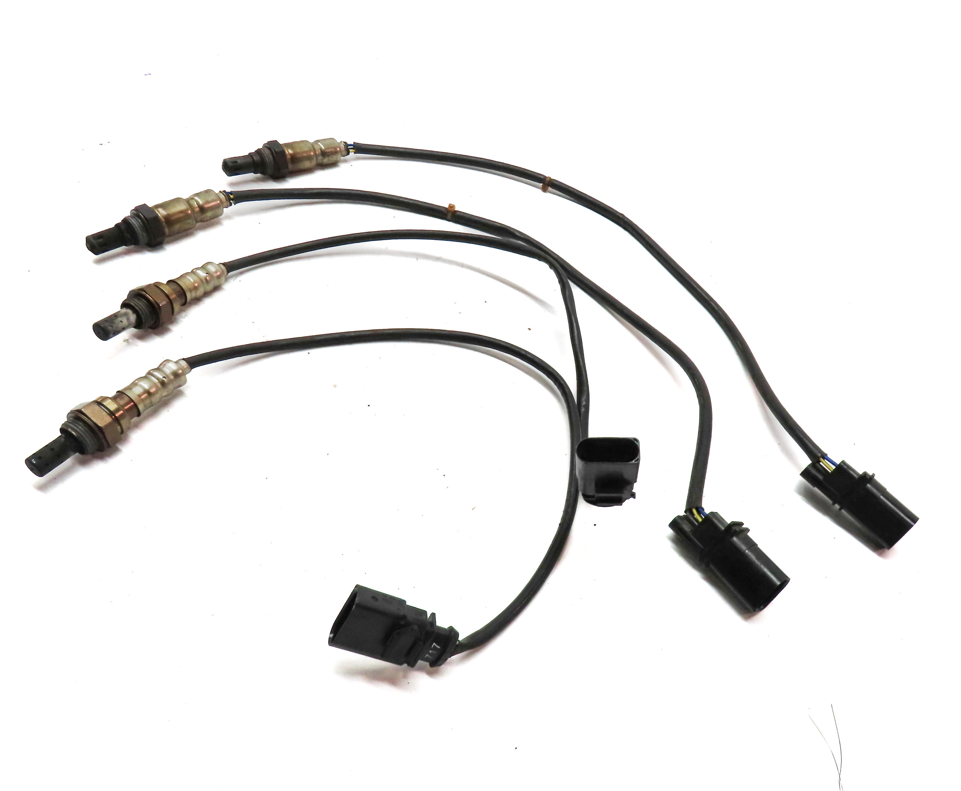 2013 AUDI Q5 (B8 8R) 3.0L (CTUC) ENGINE OXYGEN O2 LAMBDA PROBE SENSOR WIRE SET/4 — exact item pictured